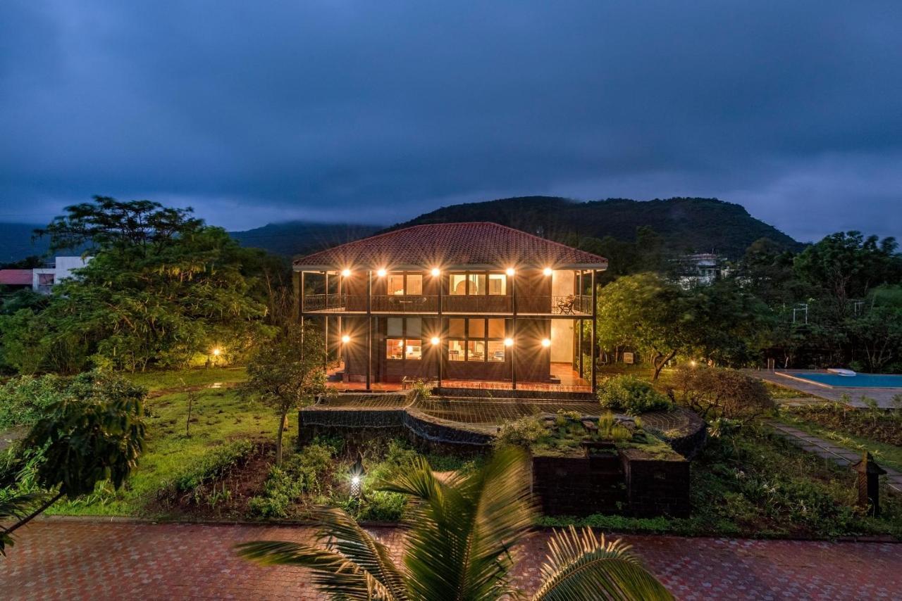 Saffronstays Boulevard Loghouse - A Wooden Chalet Amidst Nature Kārli Esterno foto